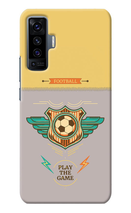 Football Vivo X50 Back Cover