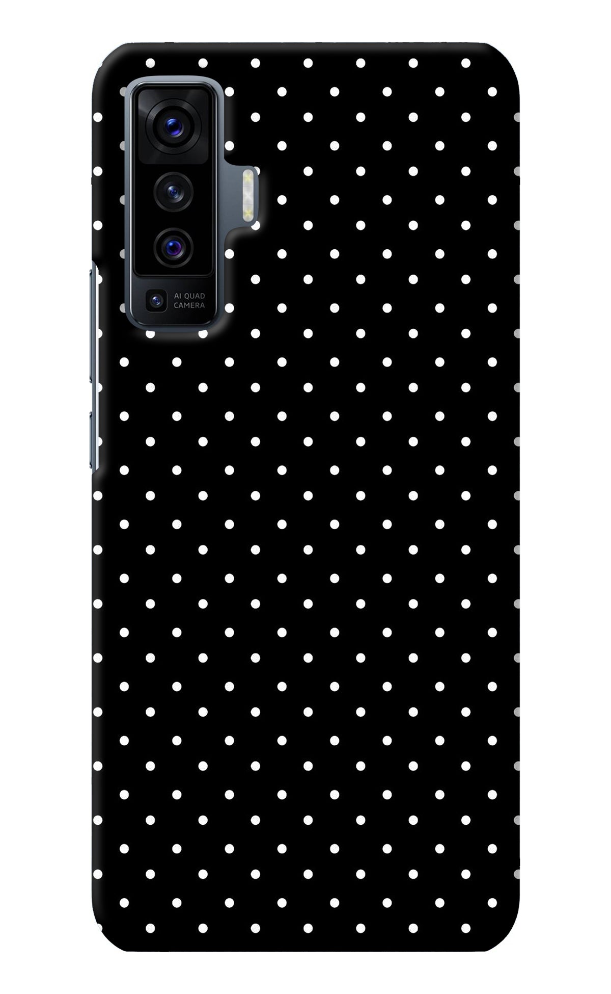 White Dots Vivo X50 Back Cover