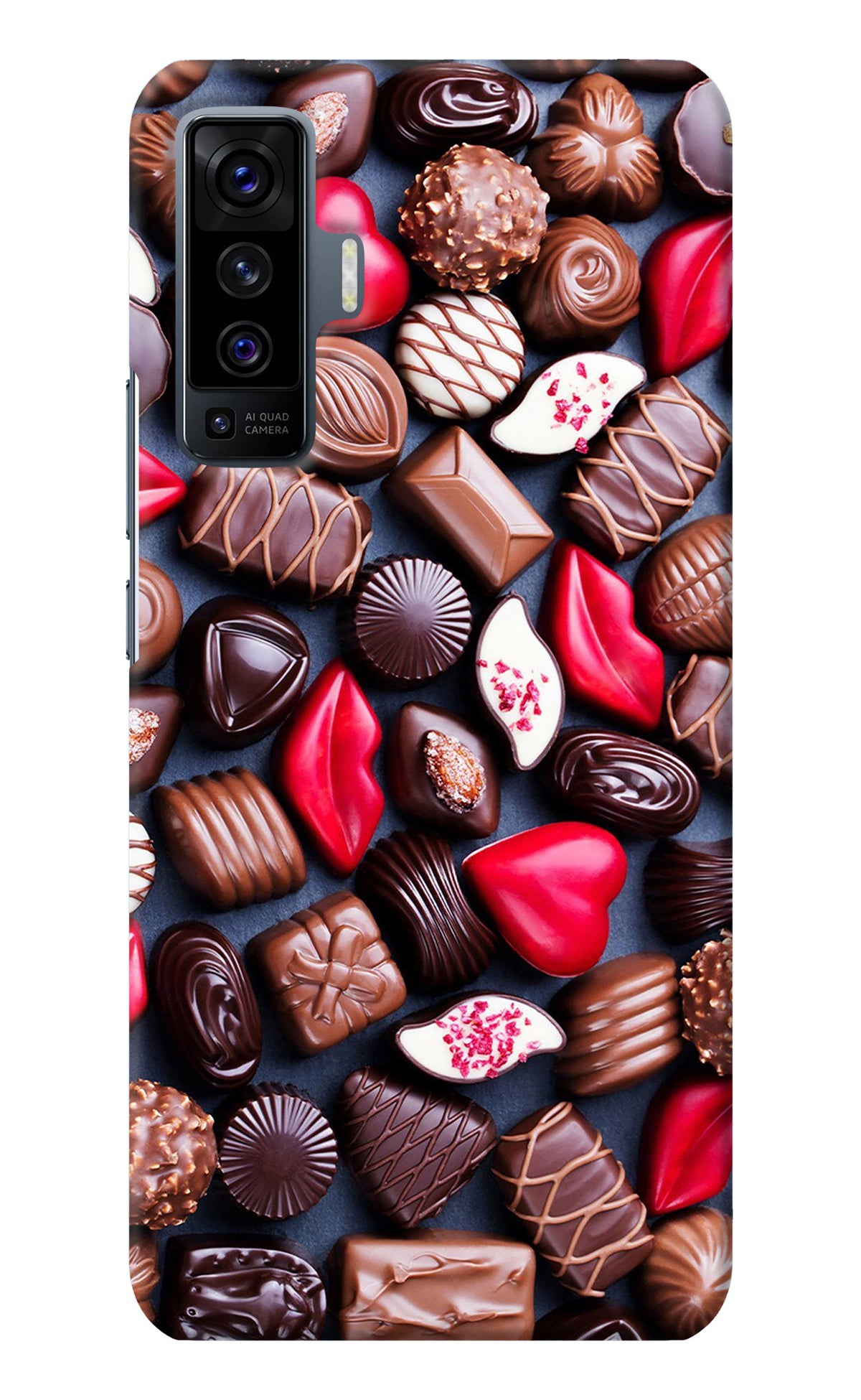 Chocolates Vivo X50 Back Cover