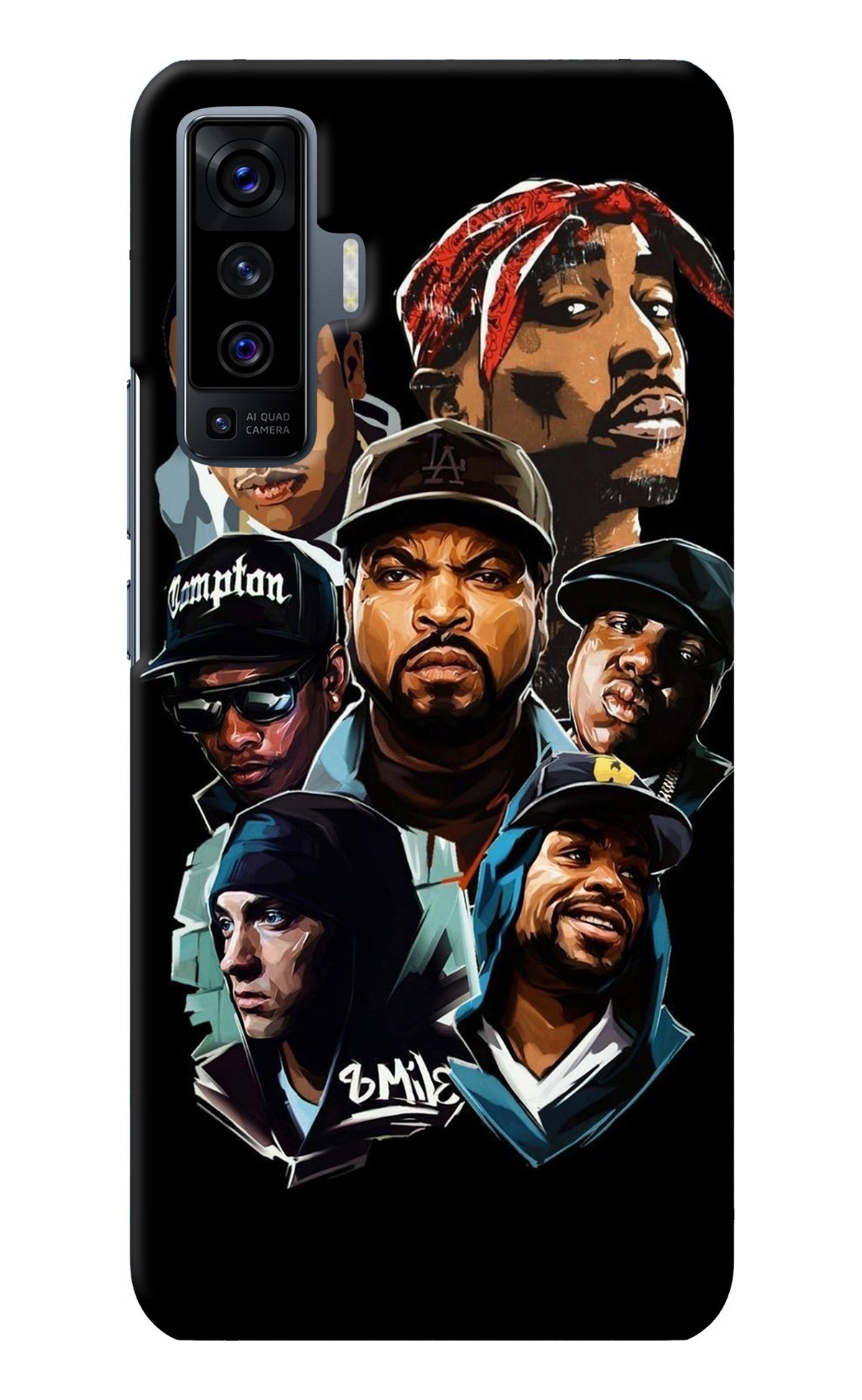 Rappers Vivo X50 Back Cover