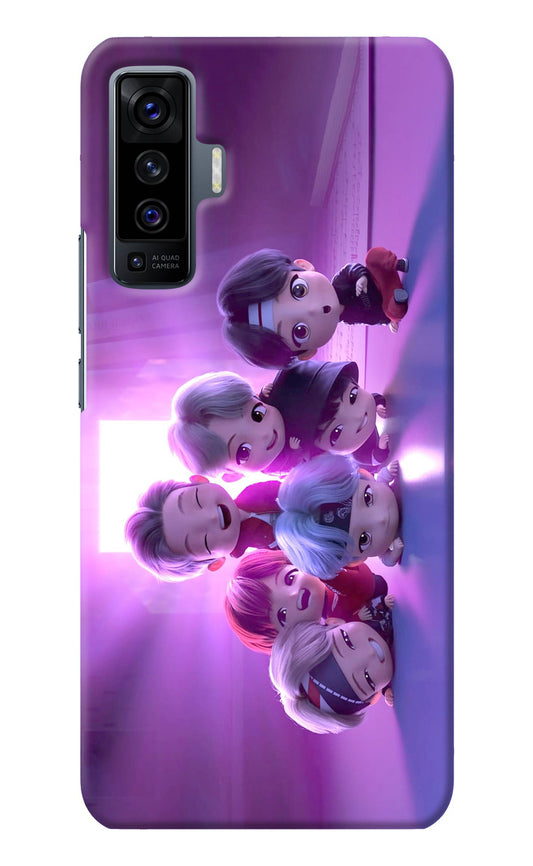 BTS Chibi Vivo X50 Back Cover