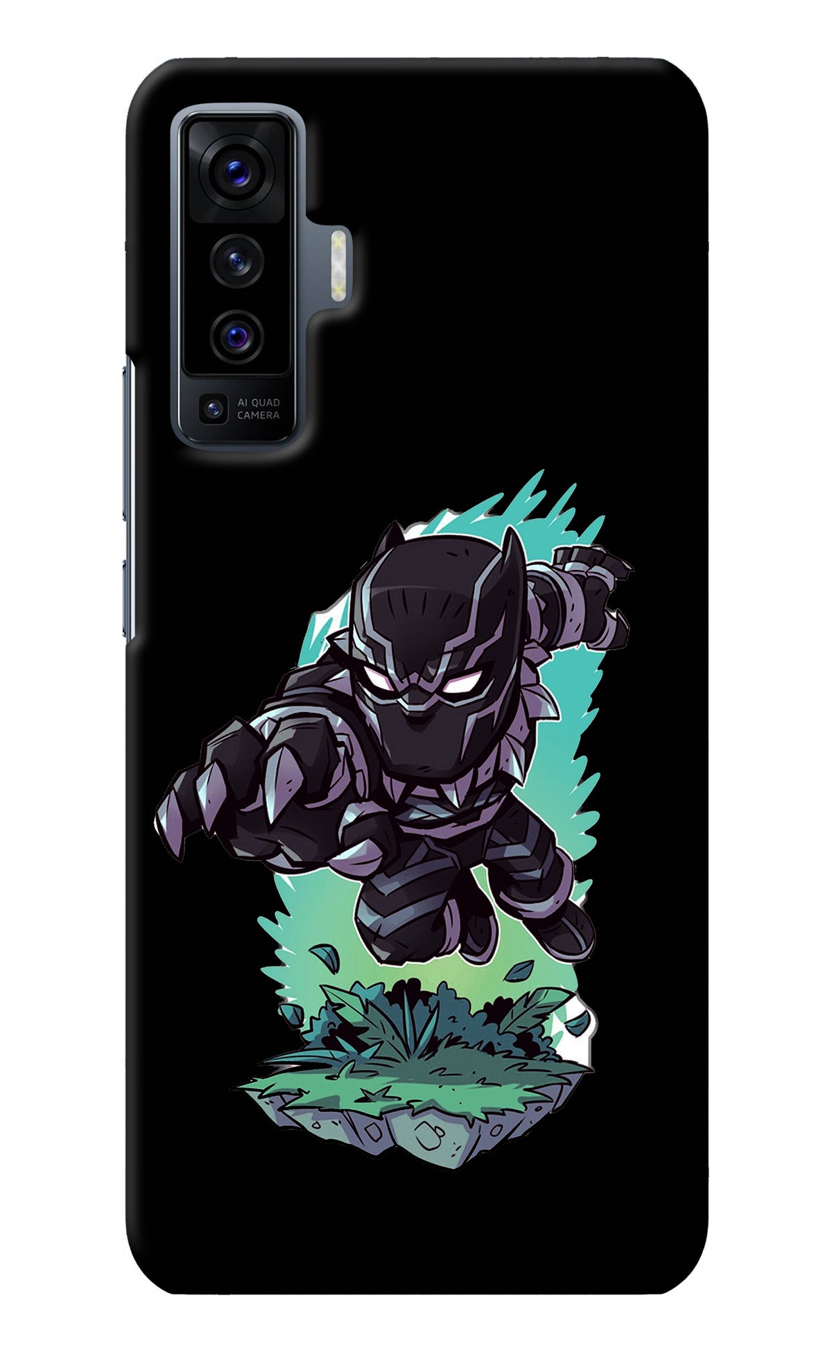 Black Panther Vivo X50 Back Cover