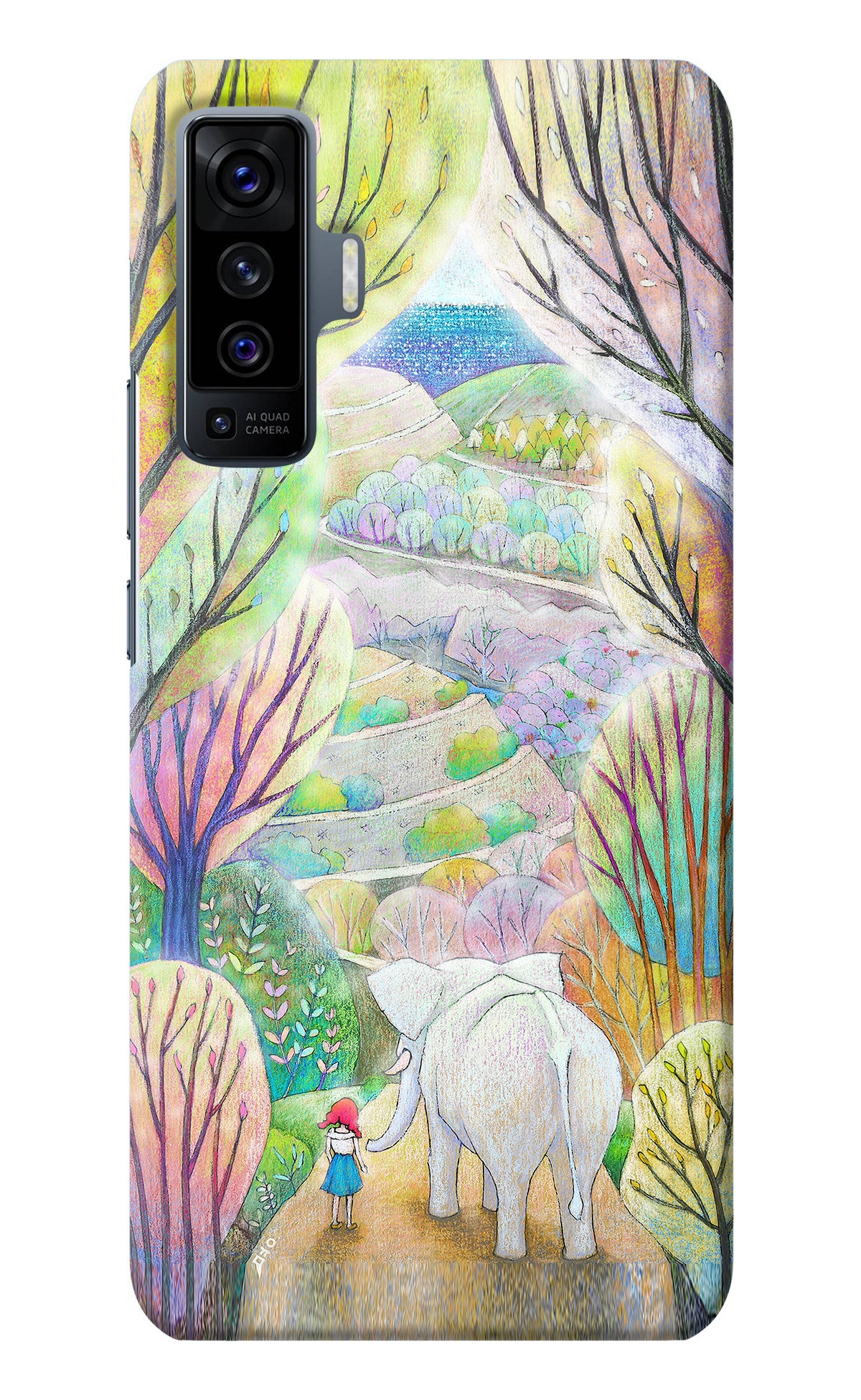 Nature Painting Vivo X50 Back Cover