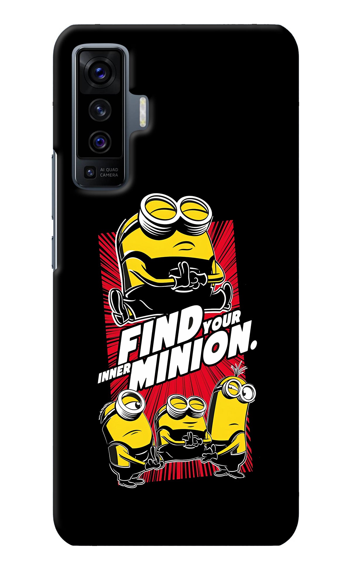 Find your inner Minion Vivo X50 Back Cover