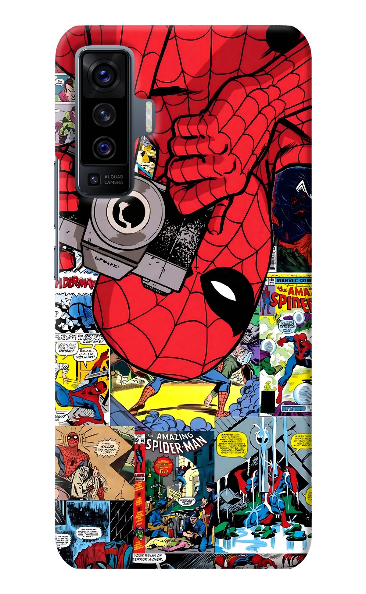 Spider Man Vivo X50 Back Cover