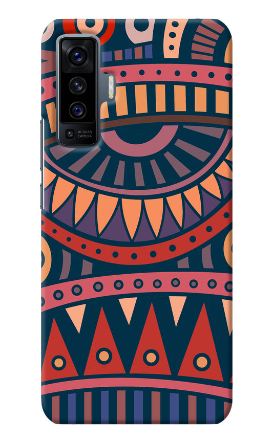 African Culture Design Vivo X50 Back Cover