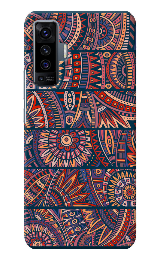 African Culture Design Vivo X50 Back Cover