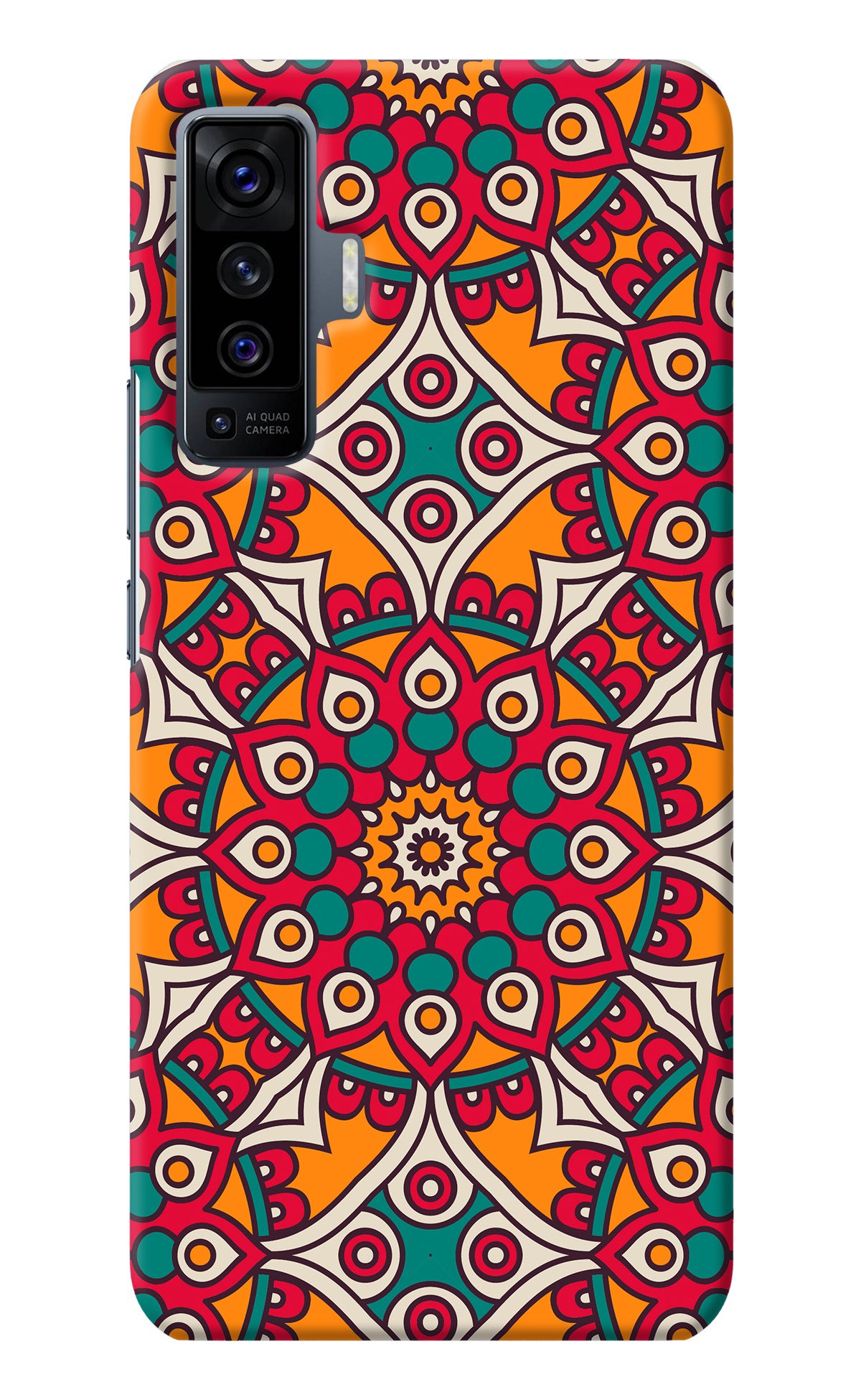 Mandala Art Vivo X50 Back Cover