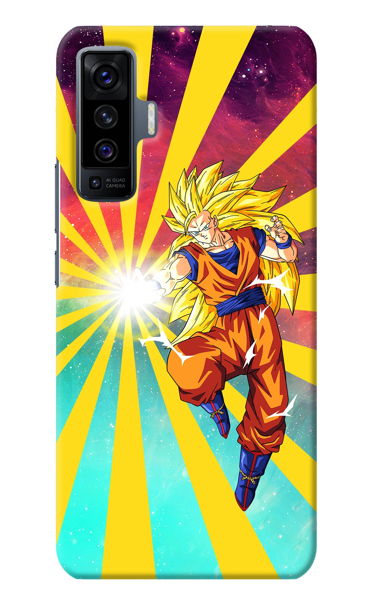 Goku Super Saiyan Vivo X50 Back Cover