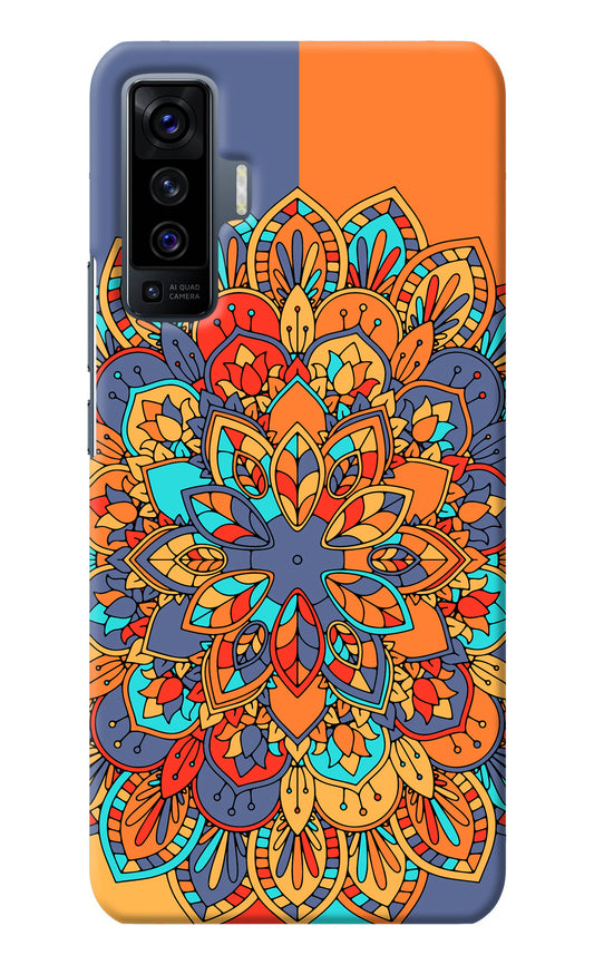 Color Mandala Vivo X50 Back Cover