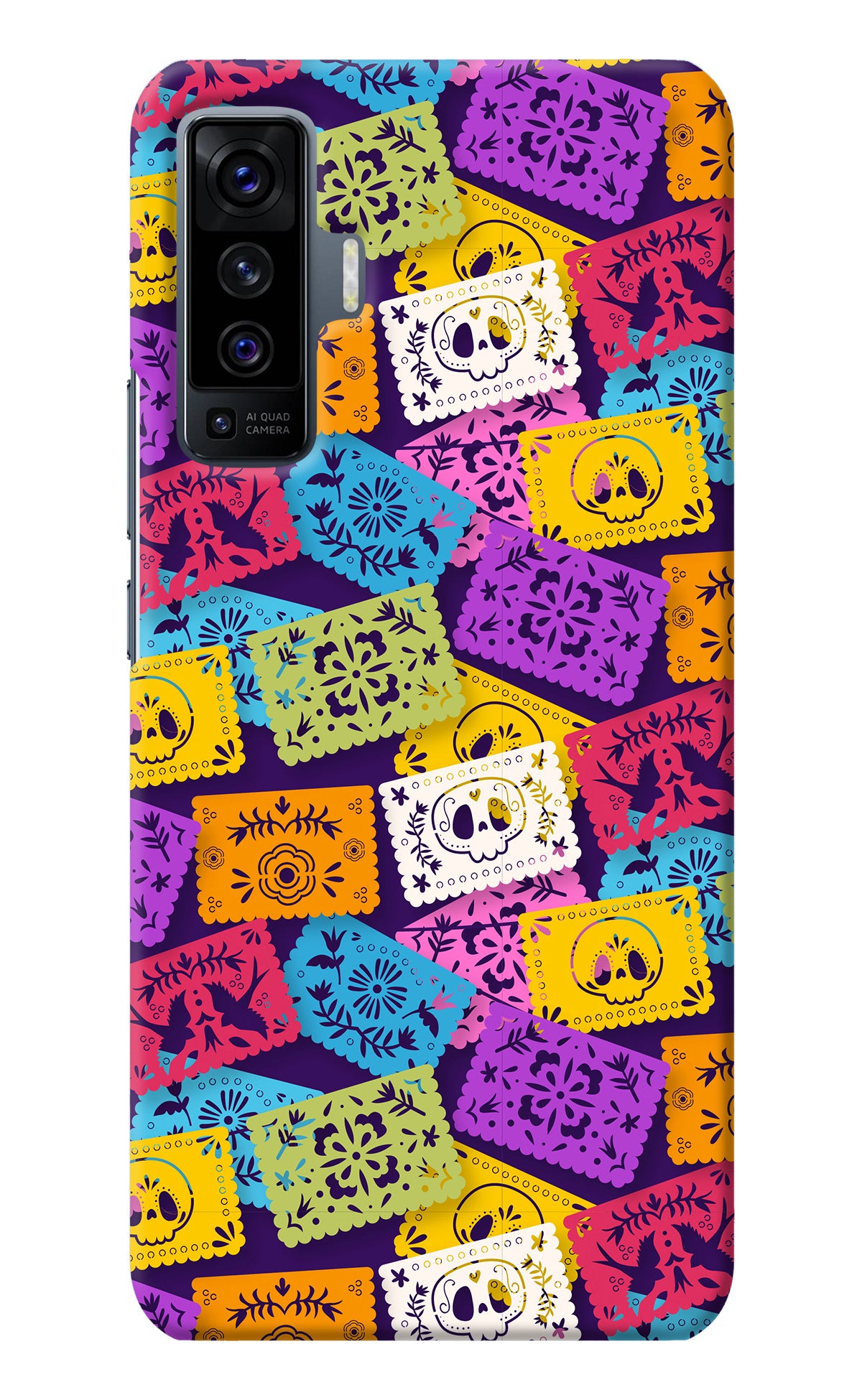 Mexican Pattern Vivo X50 Back Cover