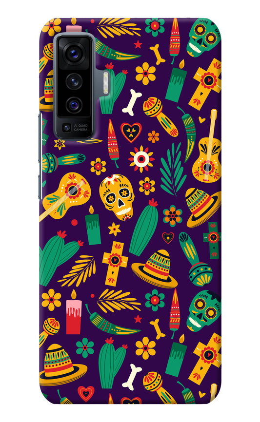 Mexican Artwork Vivo X50 Back Cover