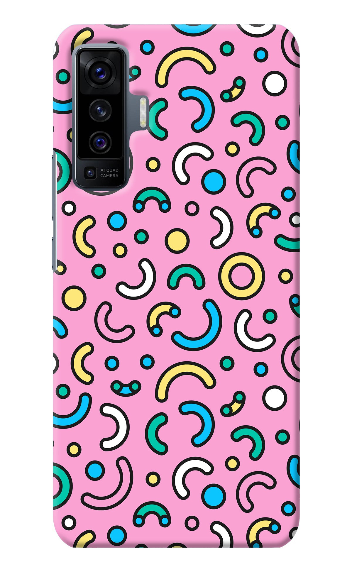 Memphis Design Vivo X50 Back Cover