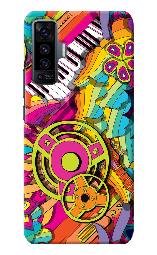 Music Doodle Vivo X50 Back Cover