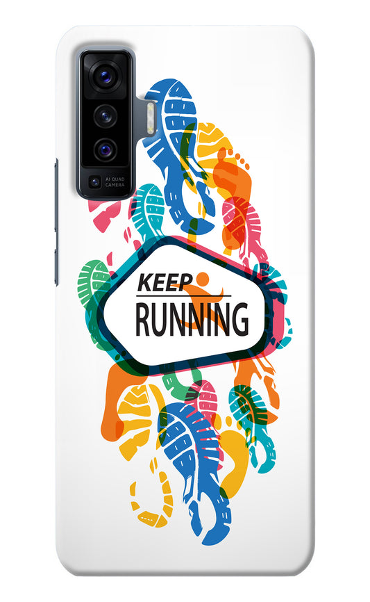 Keep Running Vivo X50 Back Cover