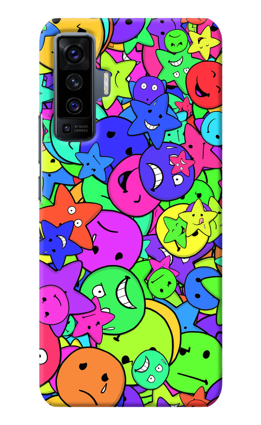 Fun Doodle Vivo X50 Back Cover