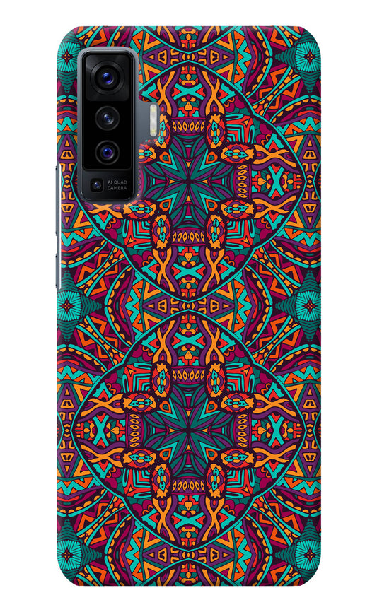 Colour Mandala Vivo X50 Back Cover