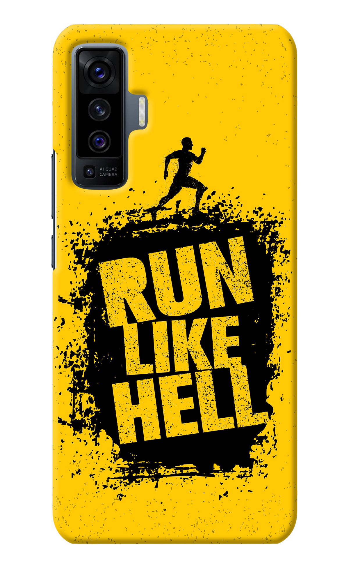 Run Like Hell Vivo X50 Back Cover