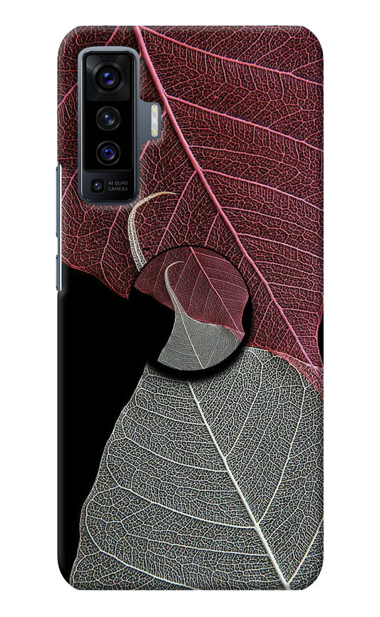 Leaf Pattern Vivo X50 Pop Case