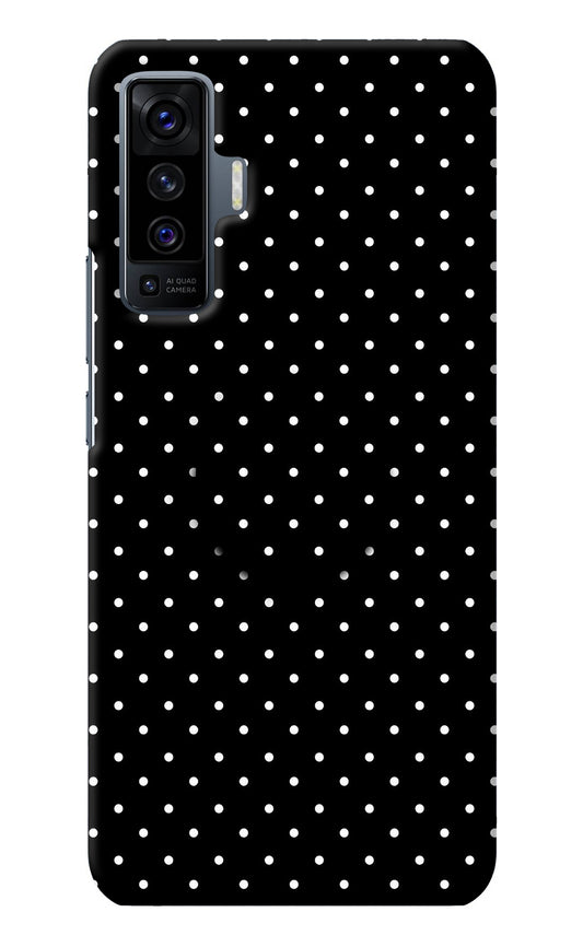 White Dots Vivo X50 Pop Case