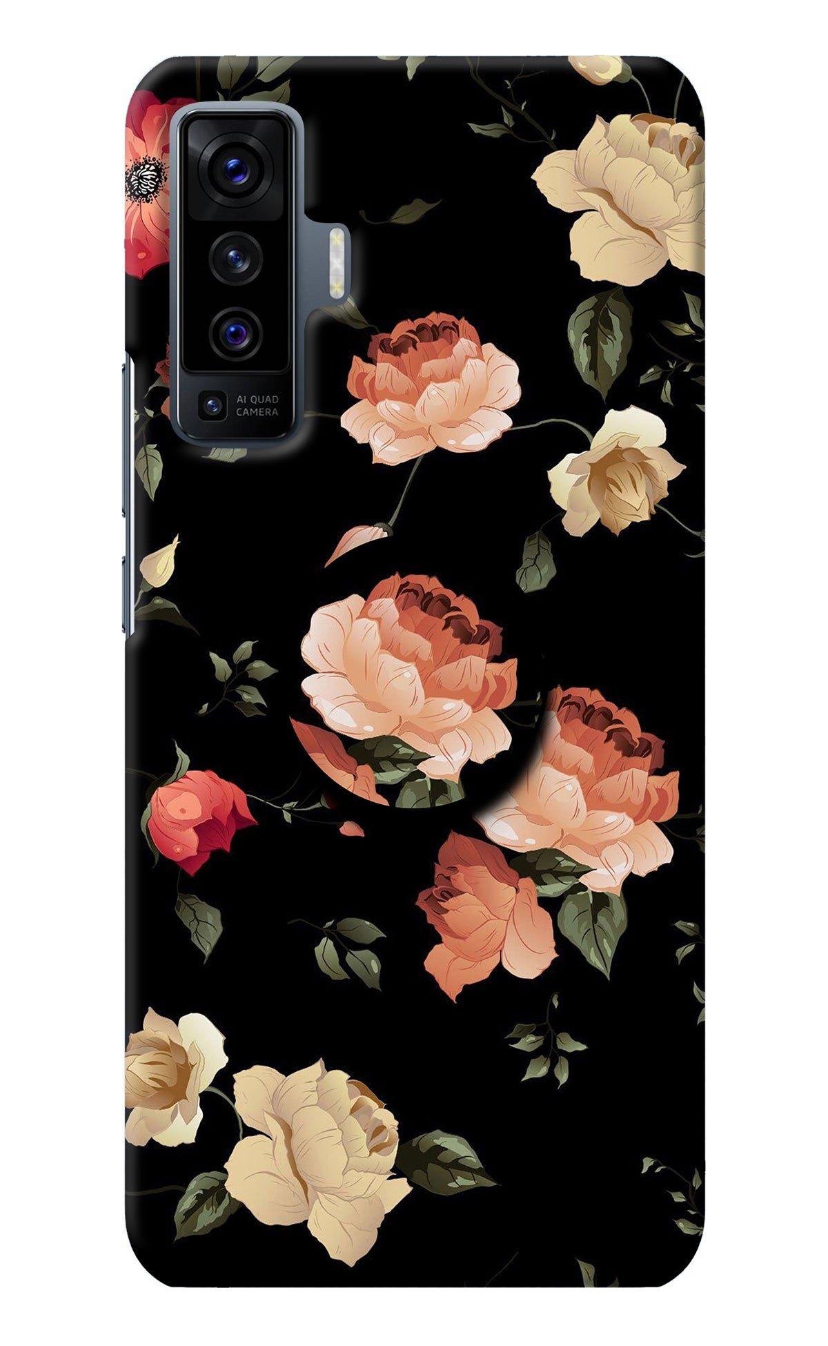 Flowers Vivo X50 Pop Case