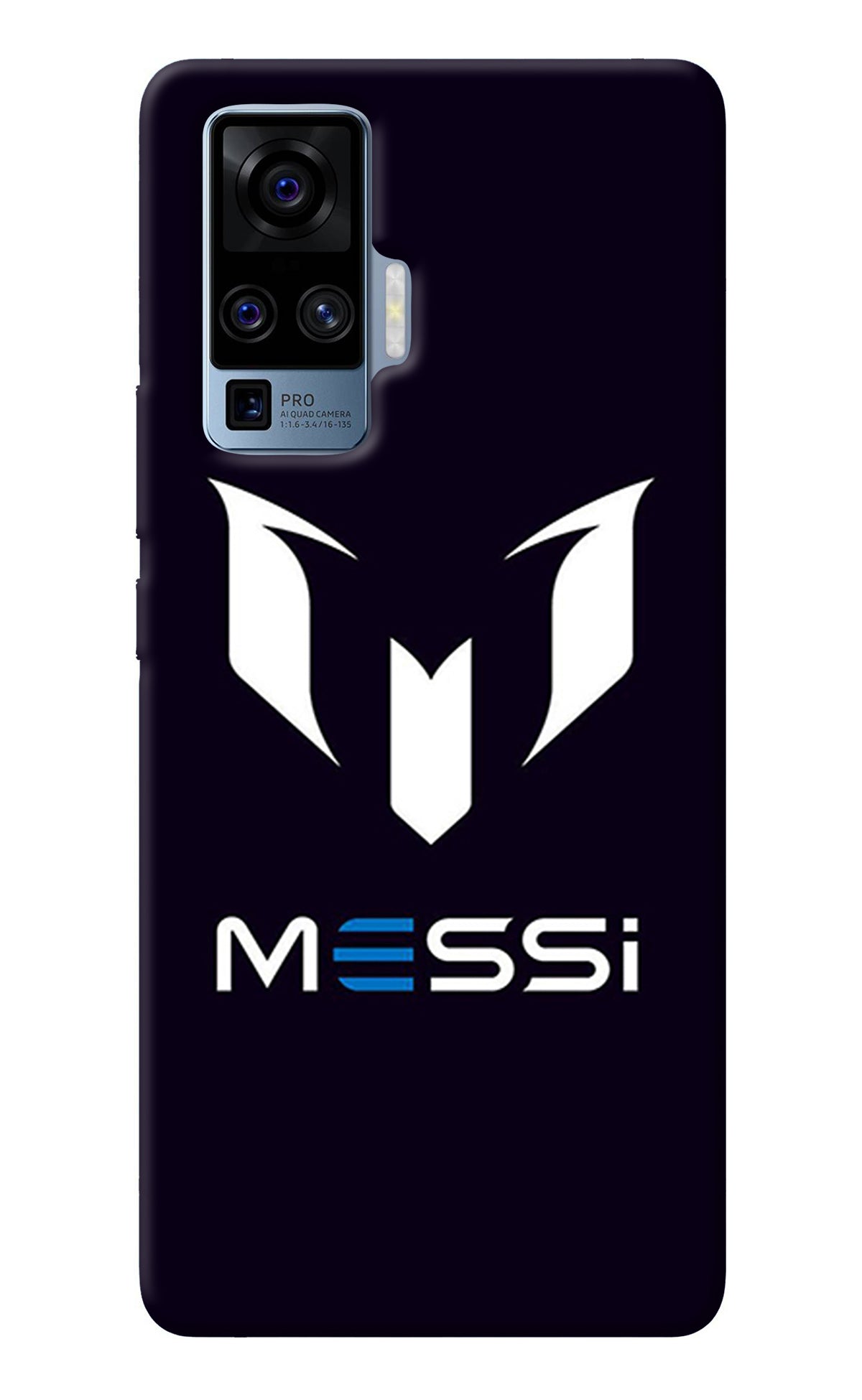 Messi Logo Vivo X50 Pro Back Cover