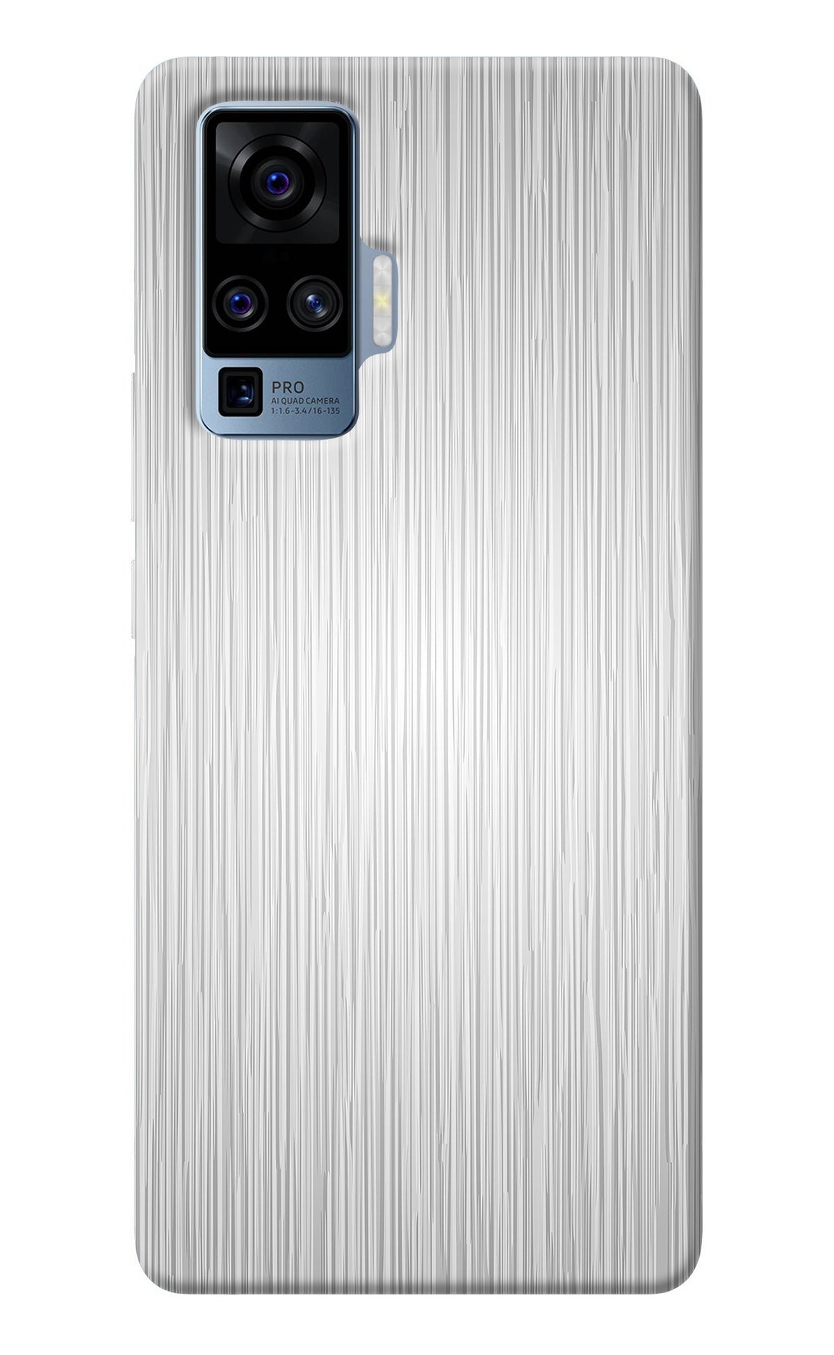 Wooden Grey Texture Vivo X50 Pro Back Cover