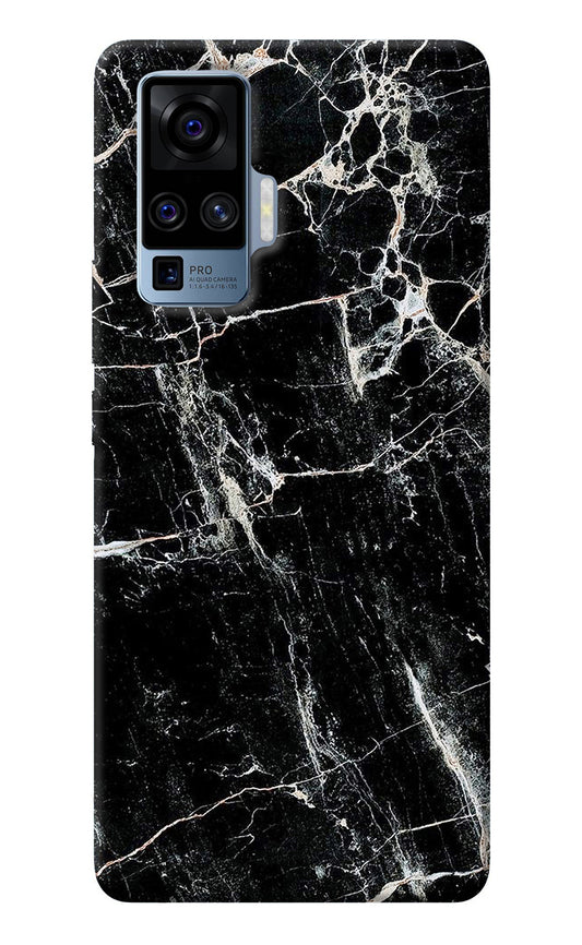 Black Marble Texture Vivo X50 Pro Back Cover