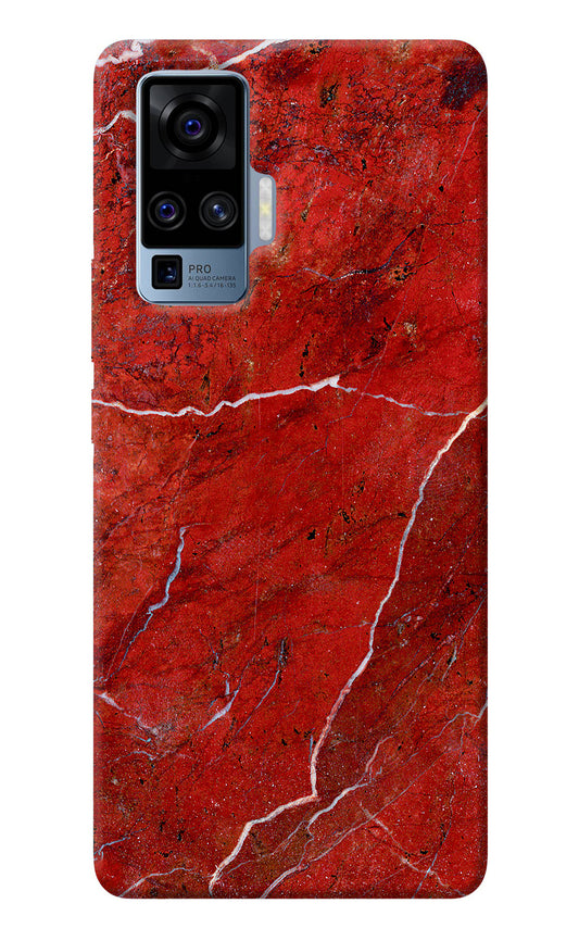 Red Marble Design Vivo X50 Pro Back Cover