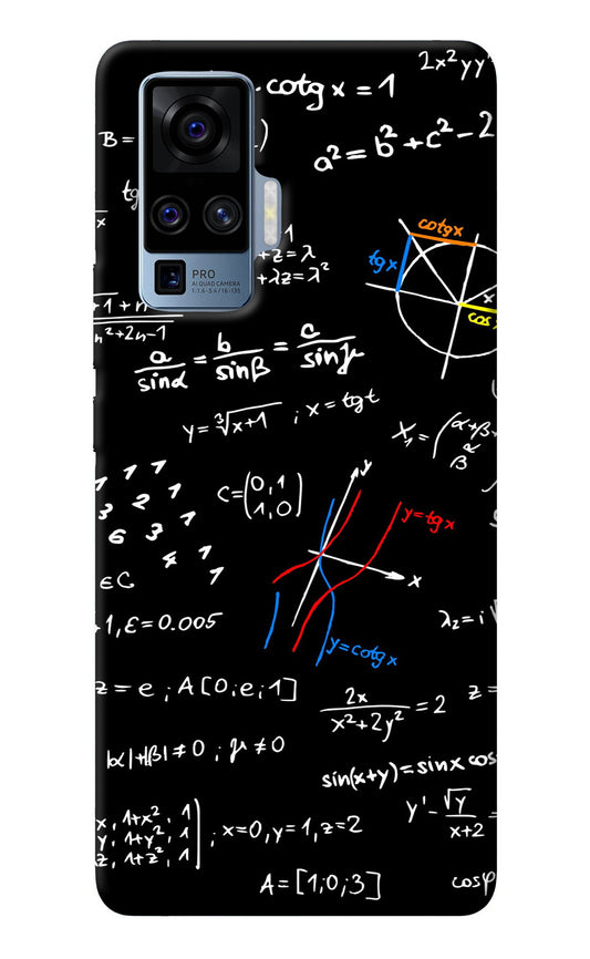 Mathematics Formula Vivo X50 Pro Back Cover