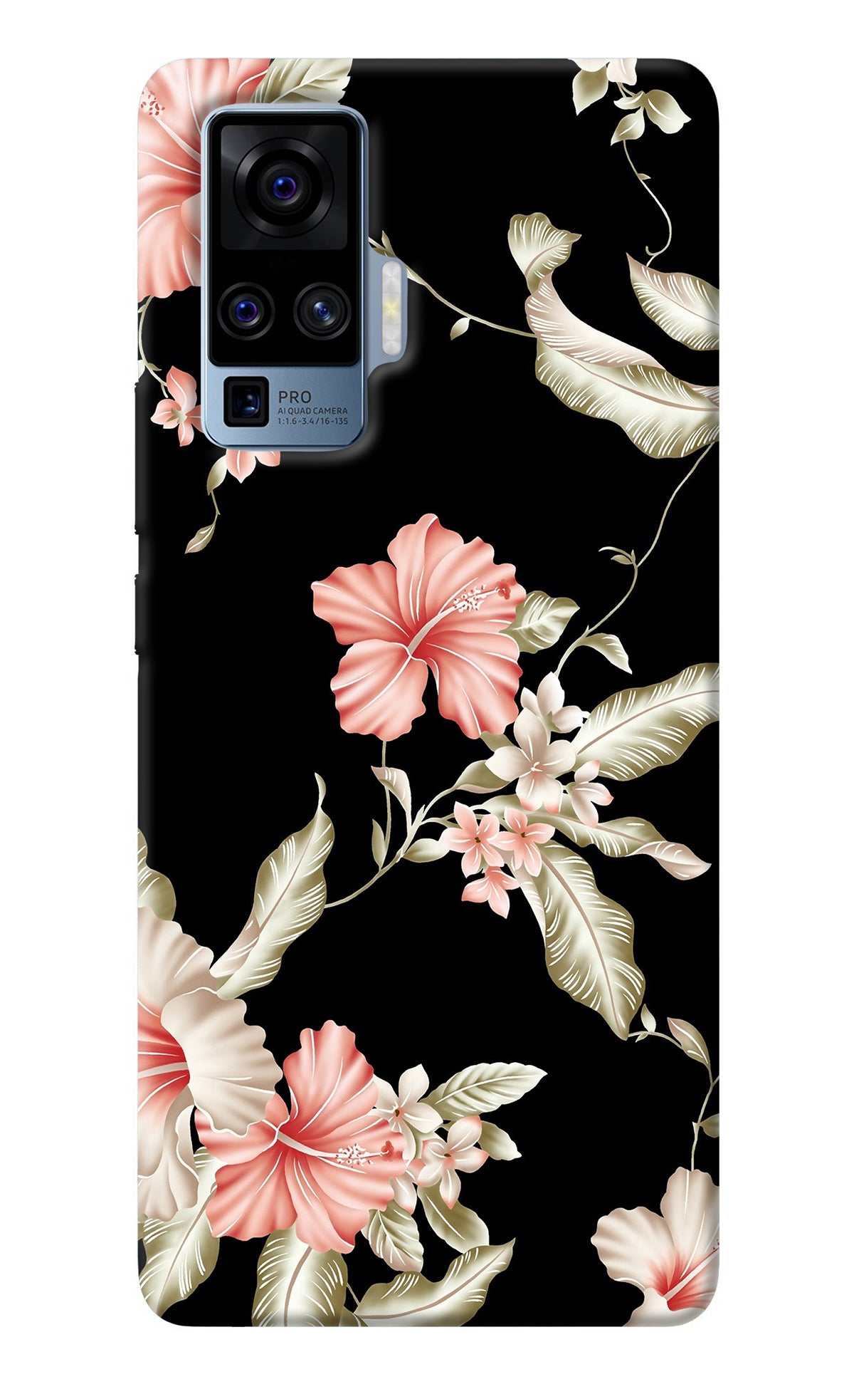 Flowers Vivo X50 Pro Back Cover