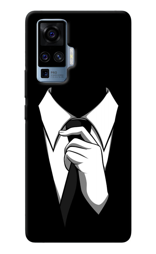 Black Tie Vivo X50 Pro Back Cover