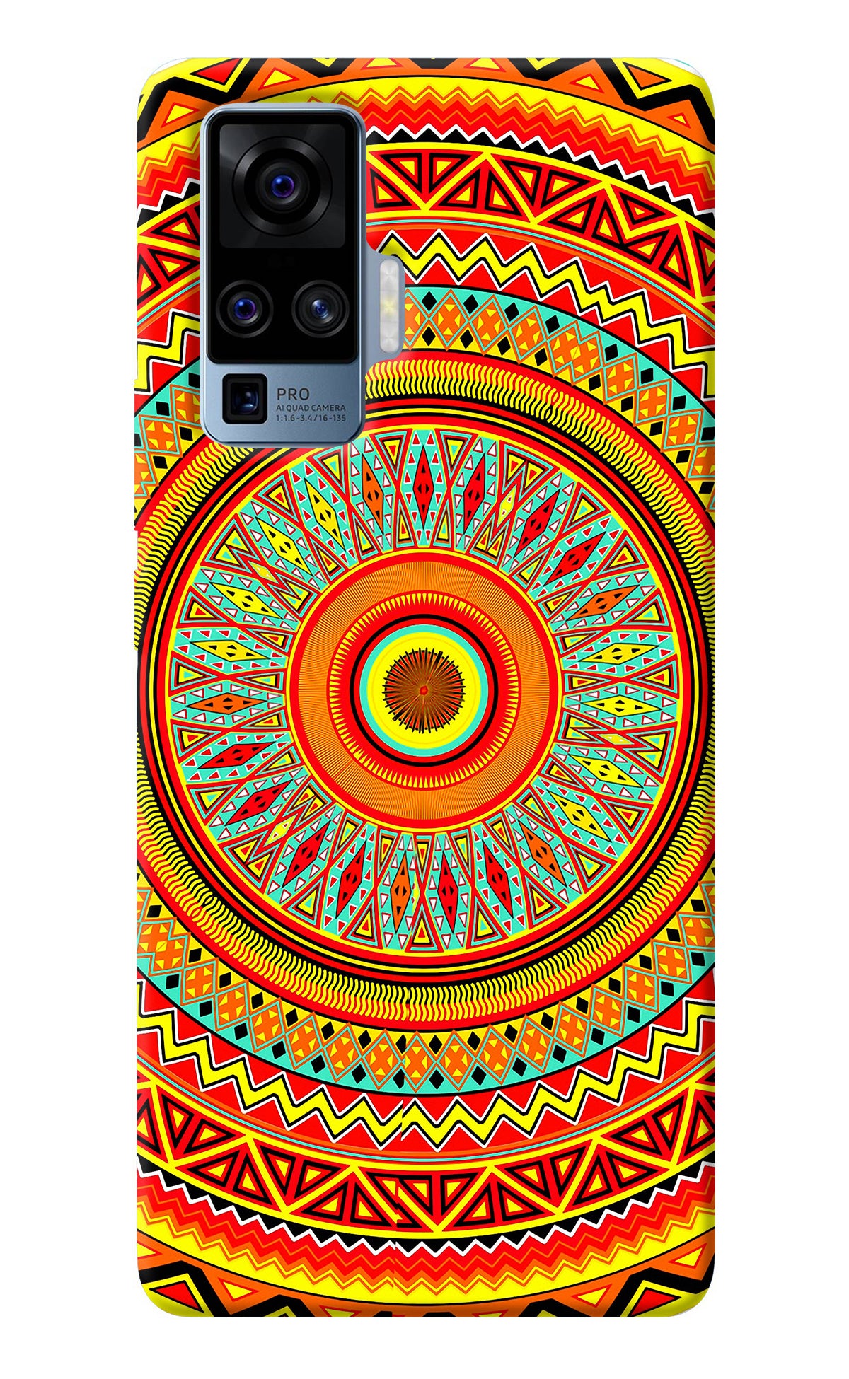 Mandala Pattern Vivo X50 Pro Back Cover