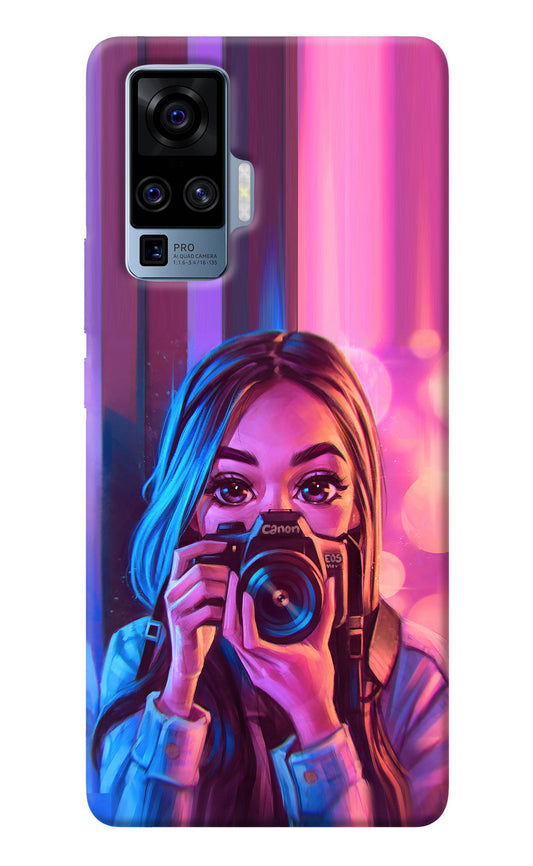 Girl Photographer Vivo X50 Pro Back Cover