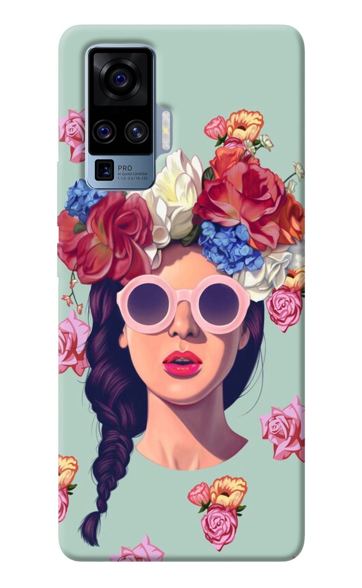 Pretty Girl Vivo X50 Pro Back Cover