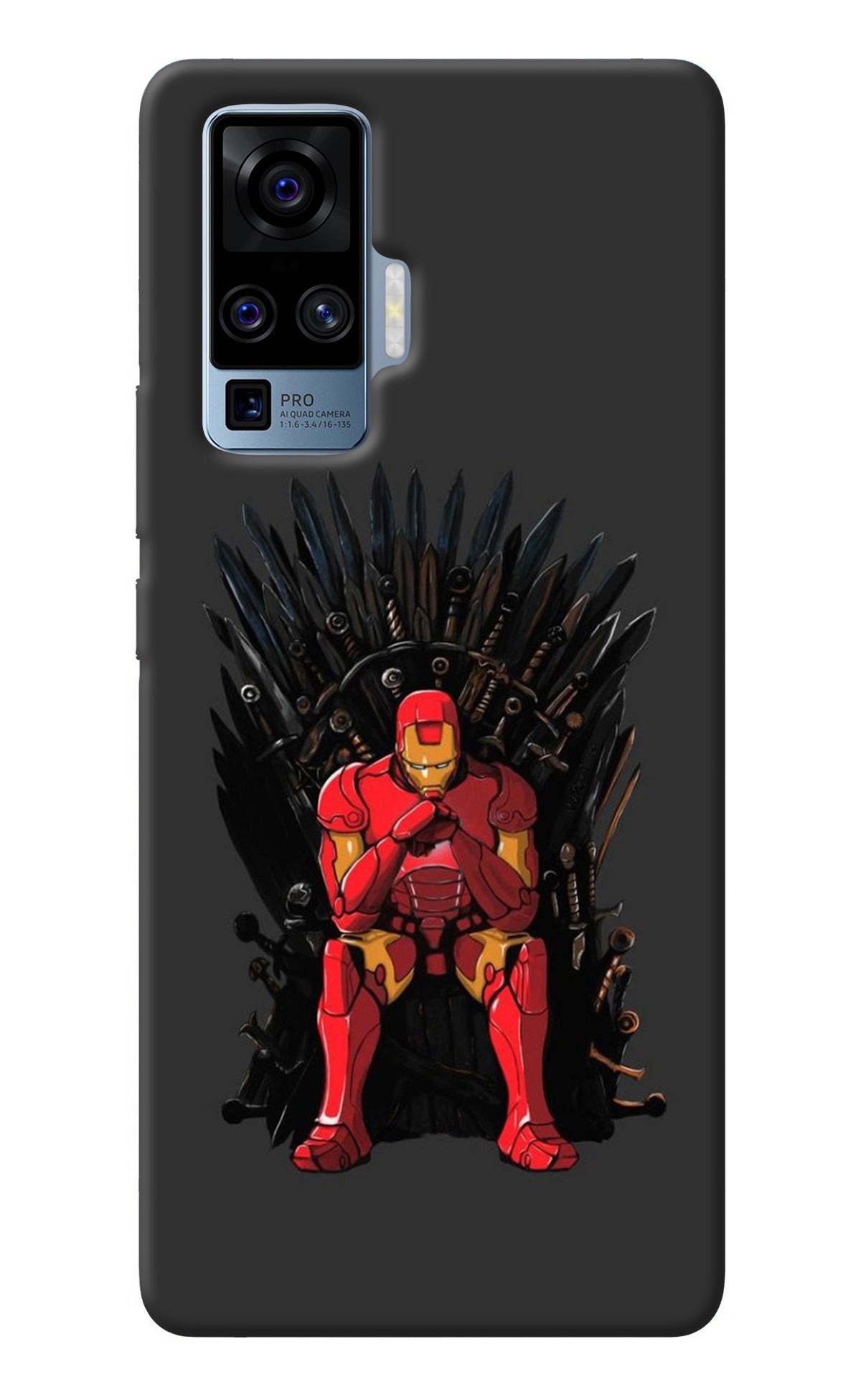 Ironman Throne Vivo X50 Pro Back Cover