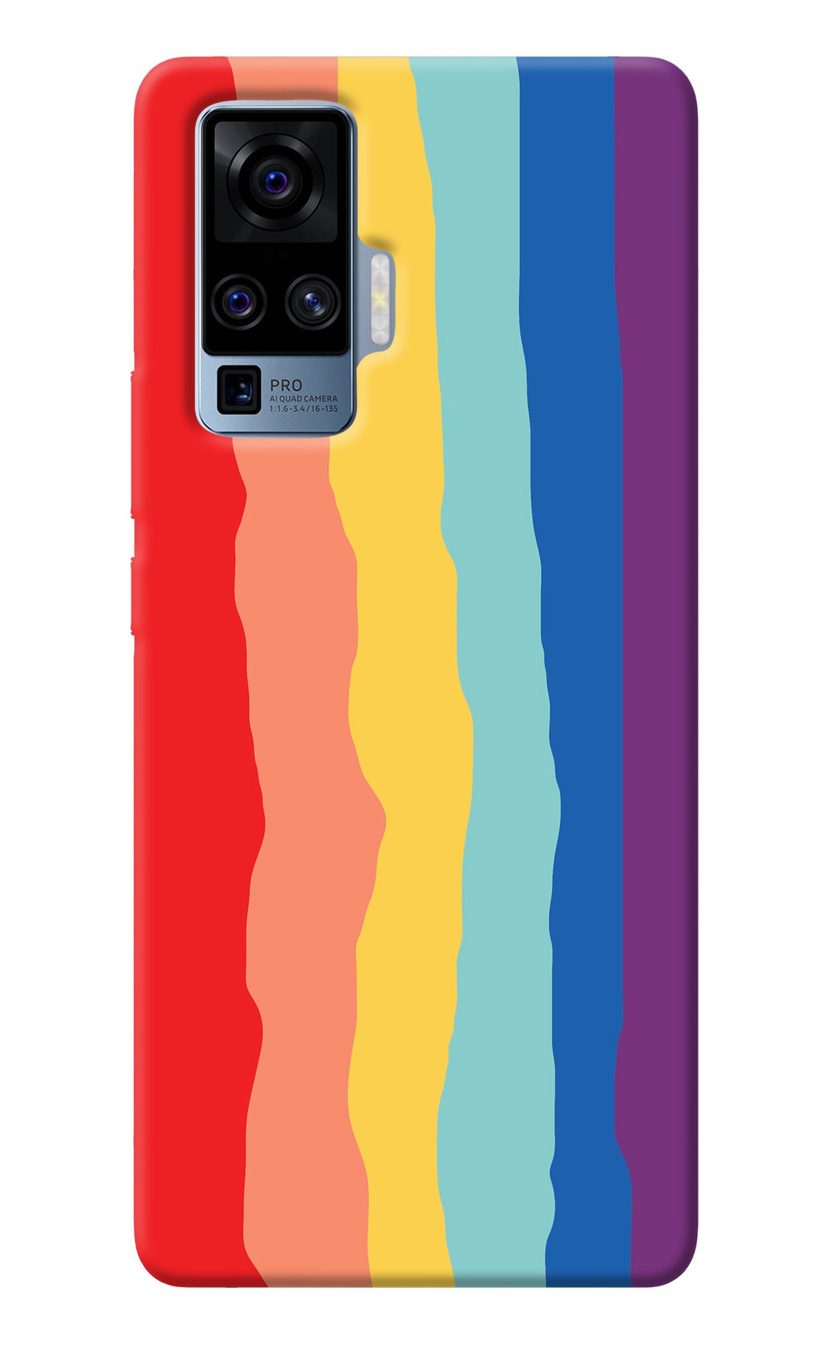 Rainbow Vivo X50 Pro Back Cover