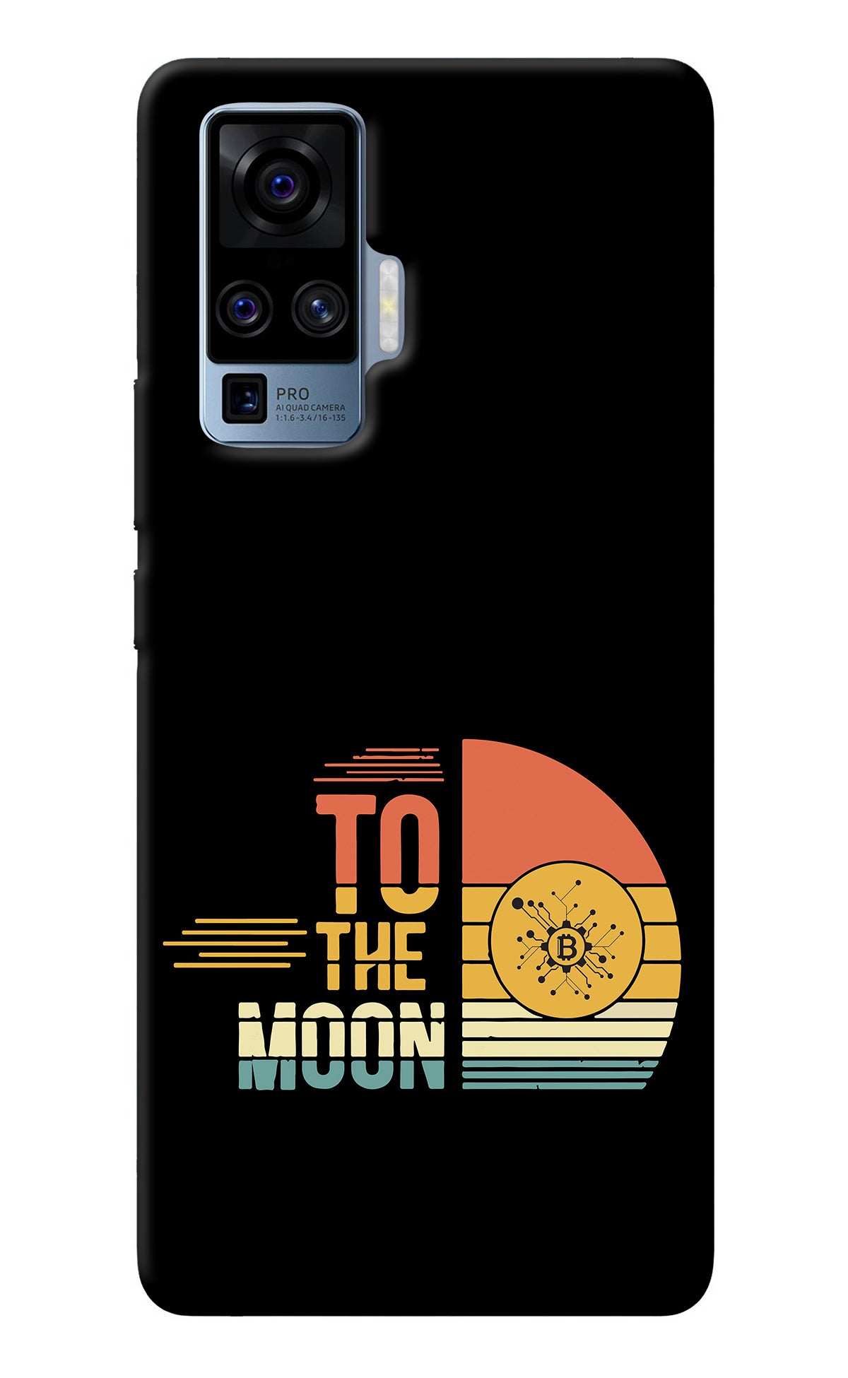 To the Moon Vivo X50 Pro Back Cover