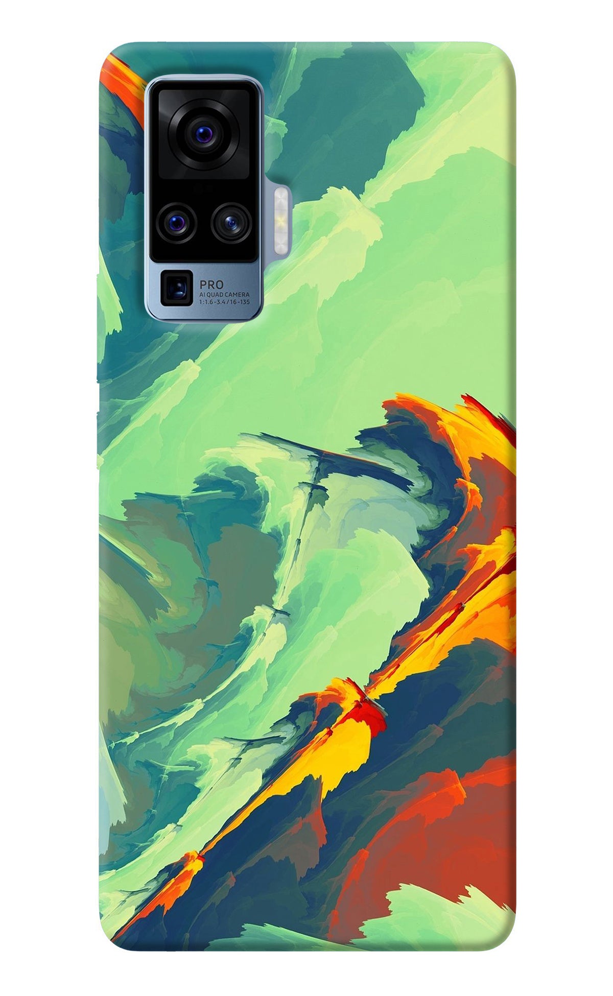 Paint Art Vivo X50 Pro Back Cover