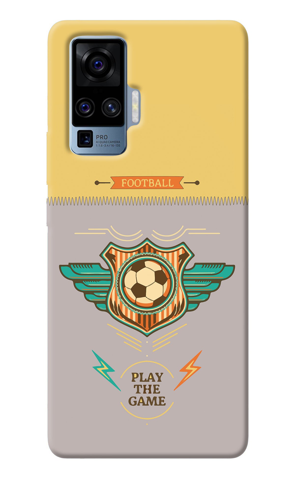 Football Vivo X50 Pro Back Cover