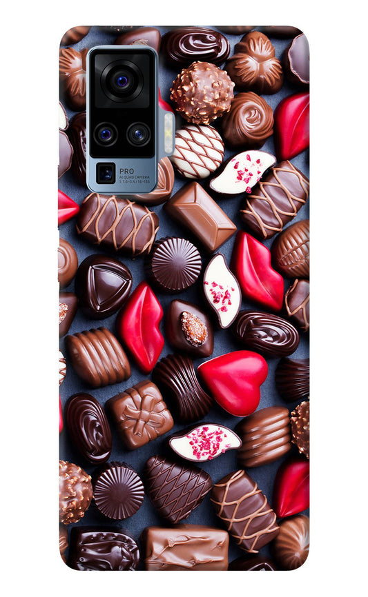 Chocolates Vivo X50 Pro Back Cover