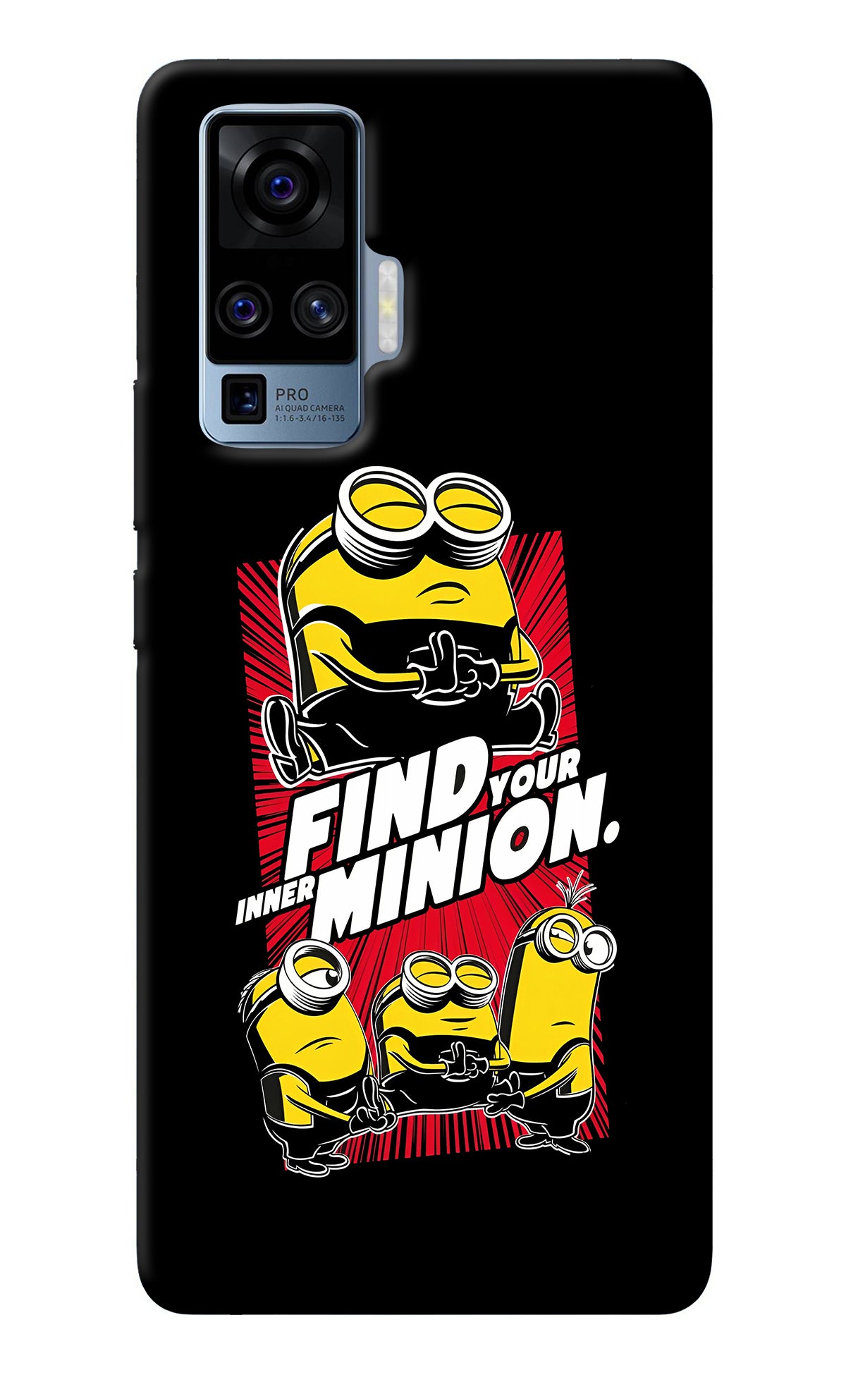 Find your inner Minion Vivo X50 Pro Back Cover