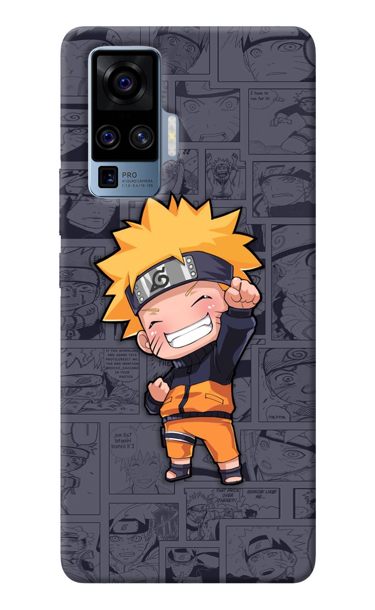 Chota Naruto Vivo X50 Pro Back Cover