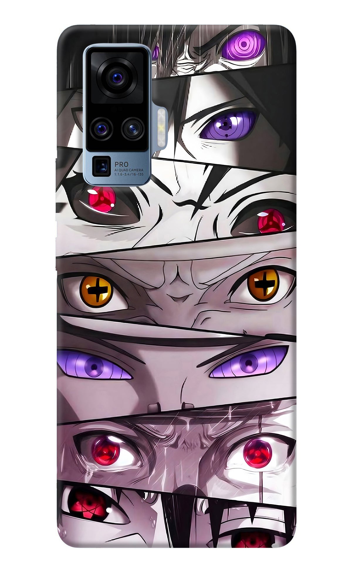 Naruto Anime Vivo X50 Pro Back Cover