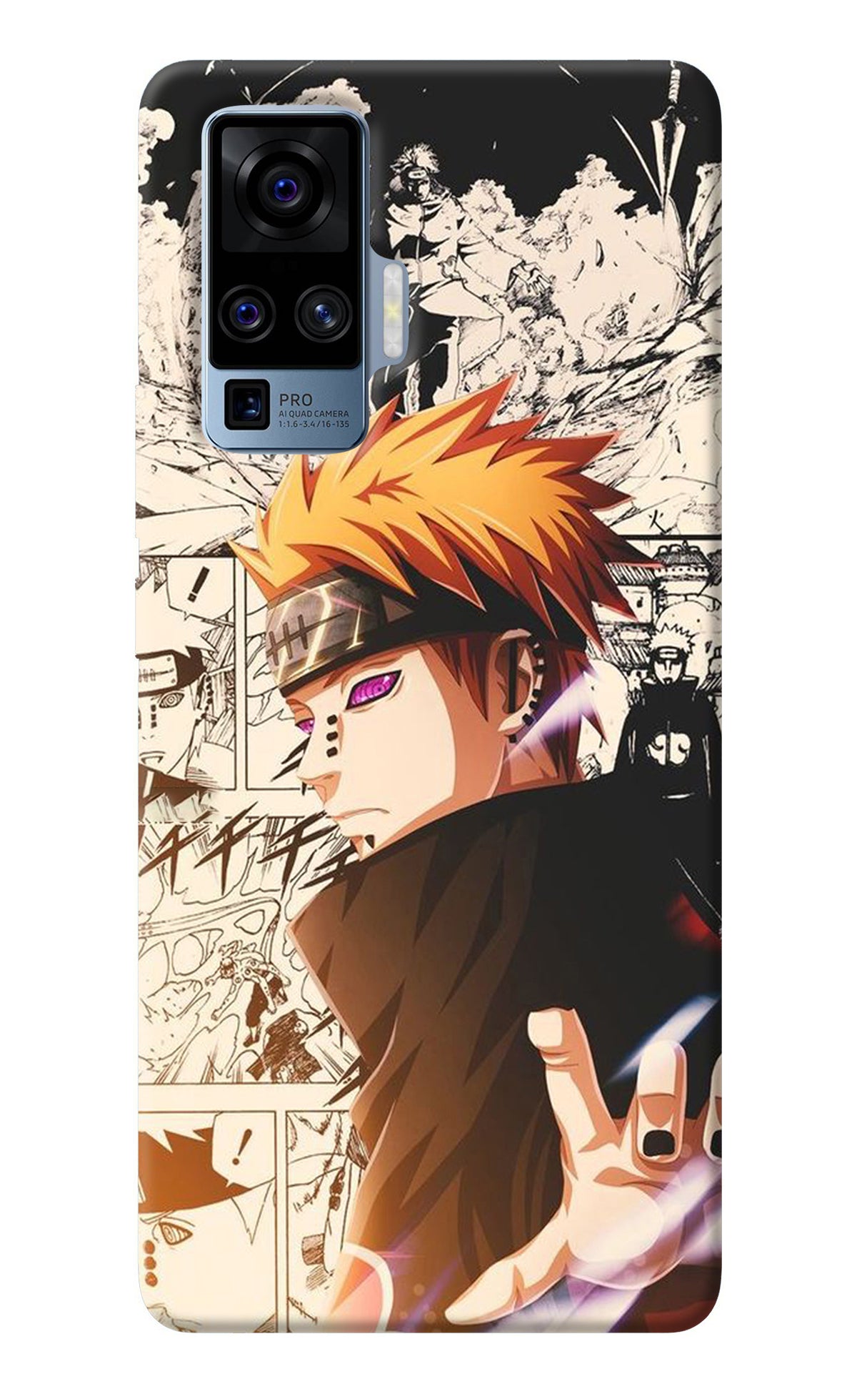 Pain Anime Vivo X50 Pro Back Cover