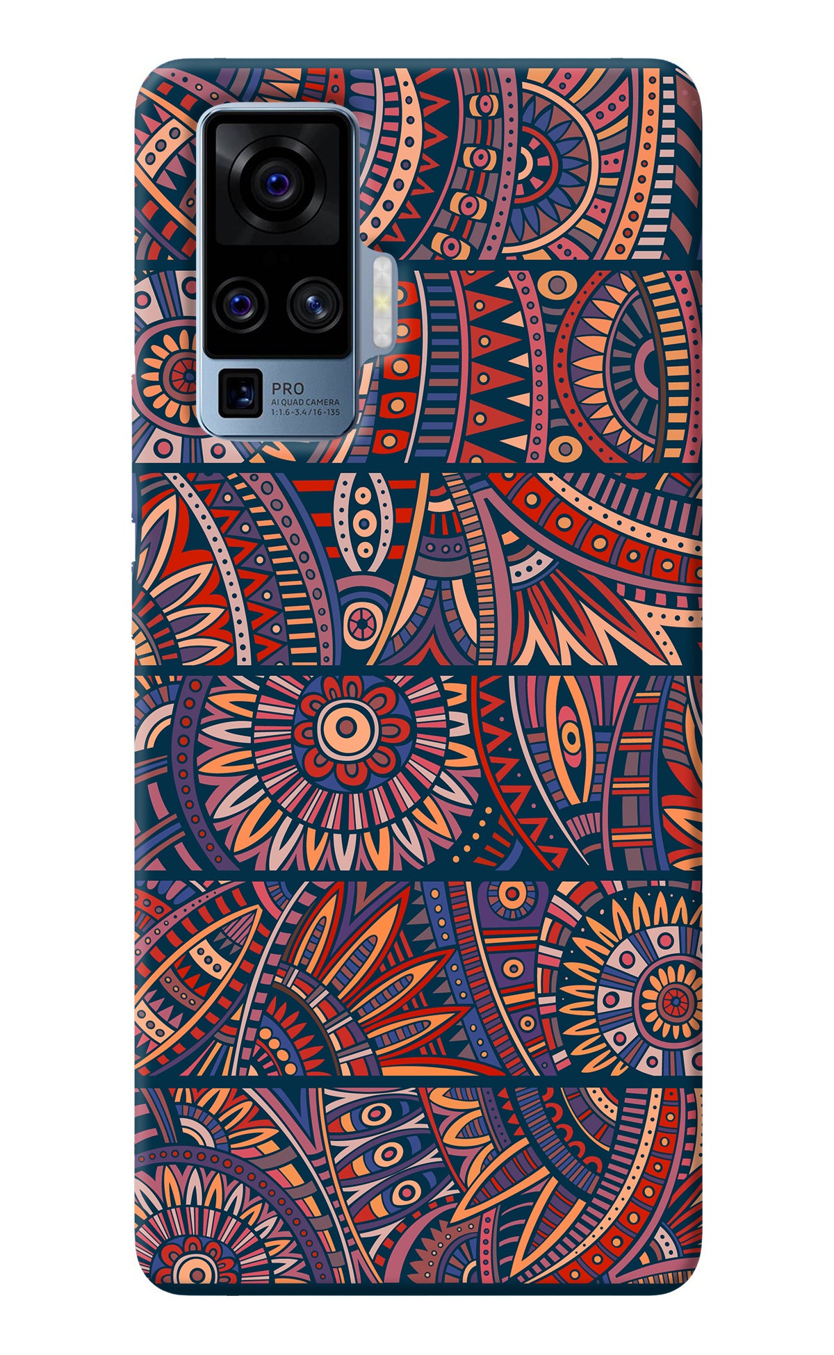 African Culture Design Vivo X50 Pro Back Cover