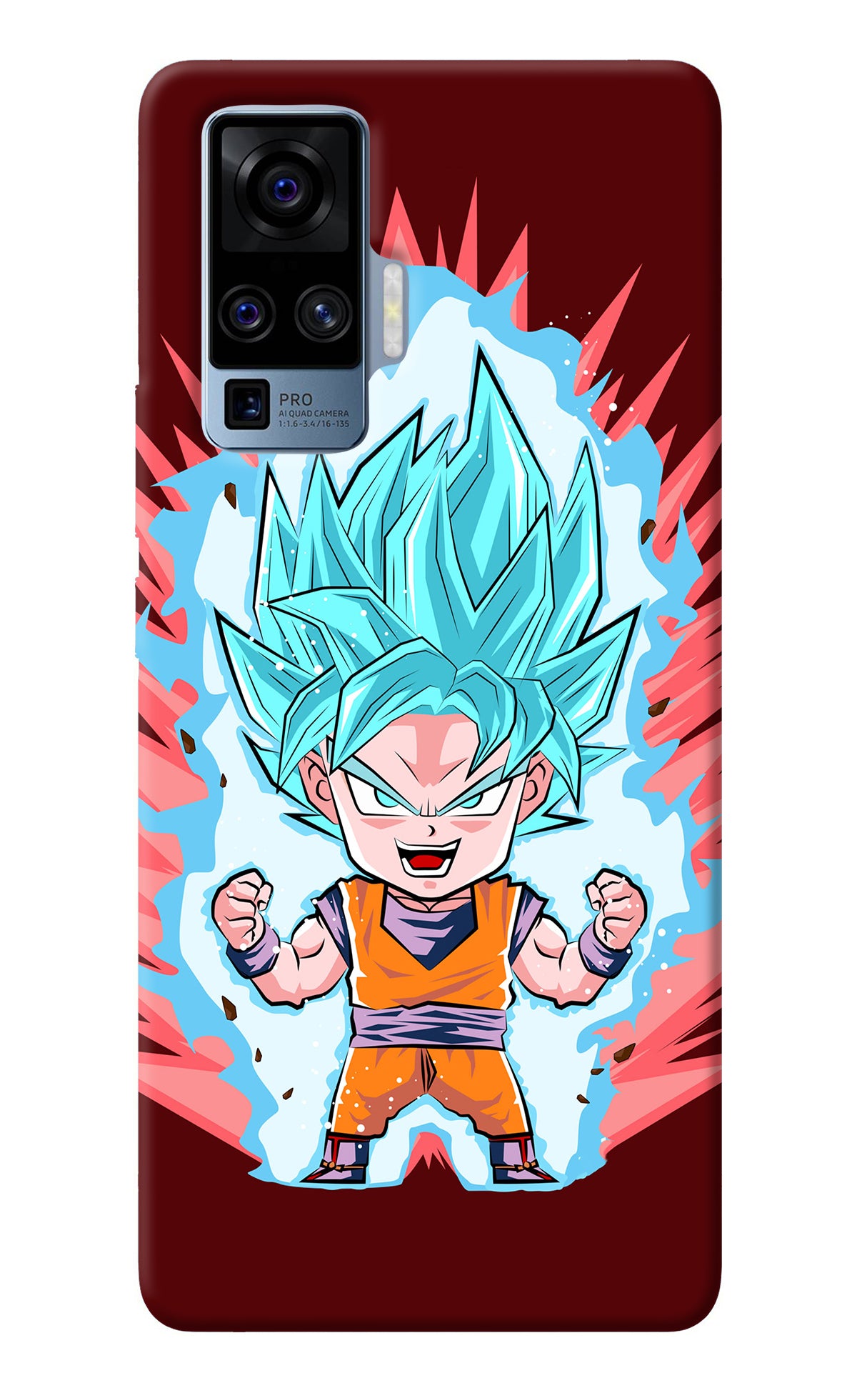 Goku Little Vivo X50 Pro Back Cover