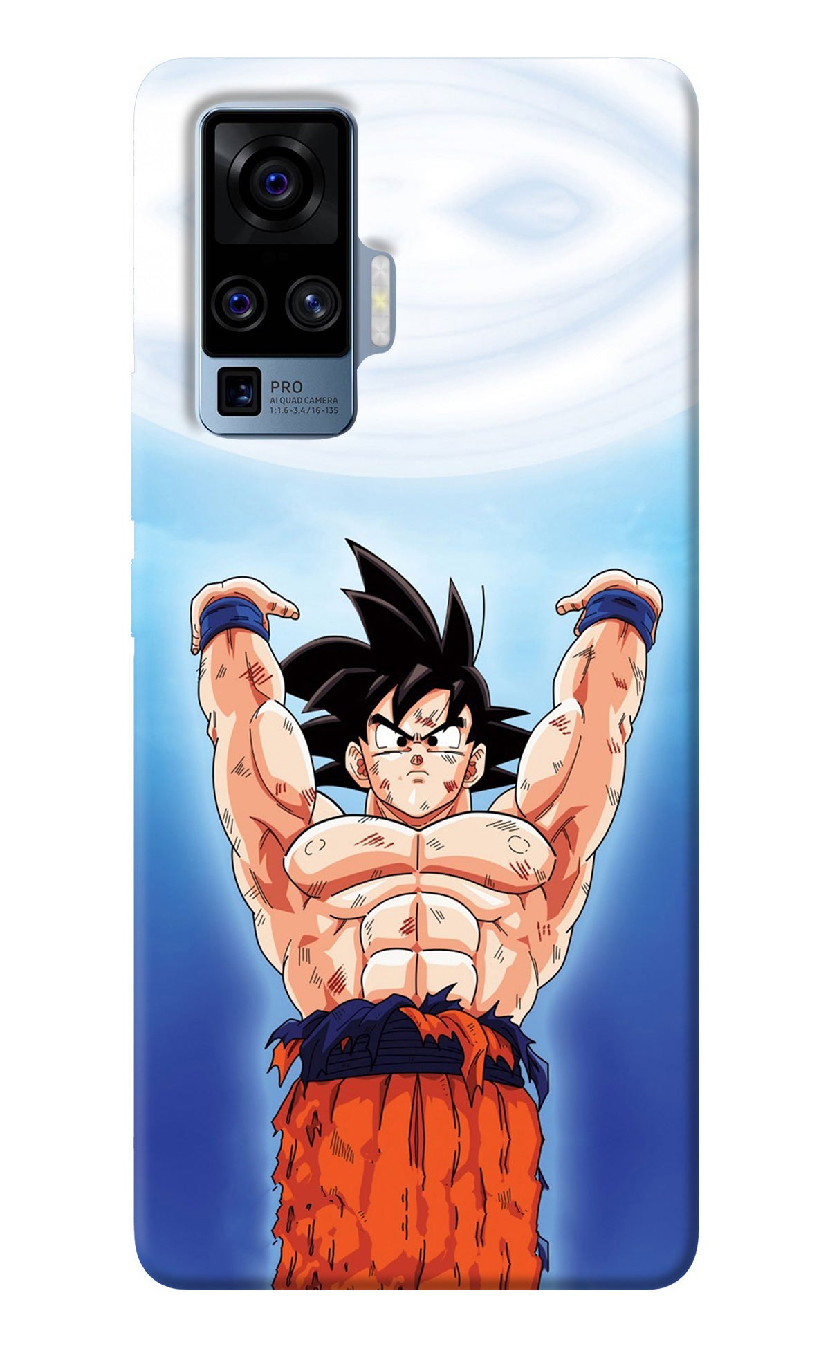 Goku Power Vivo X50 Pro Back Cover