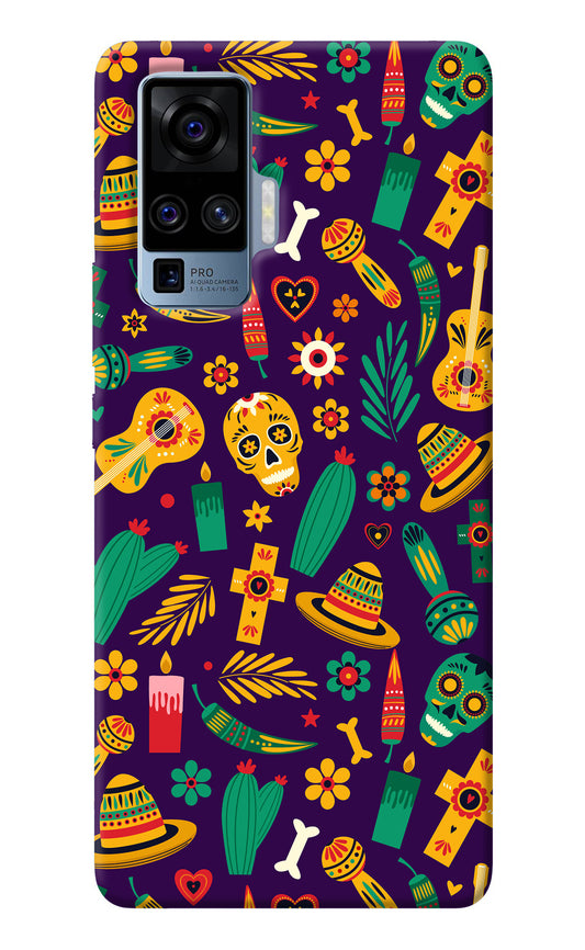 Mexican Artwork Vivo X50 Pro Back Cover