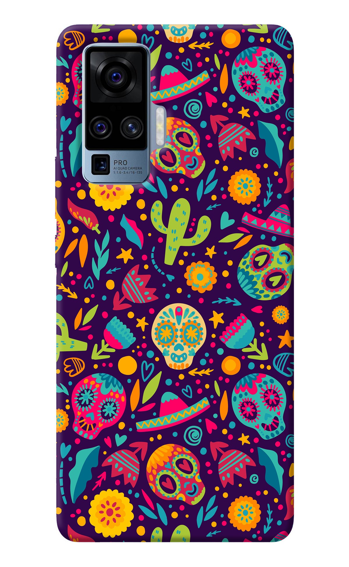 Mexican Design Vivo X50 Pro Back Cover